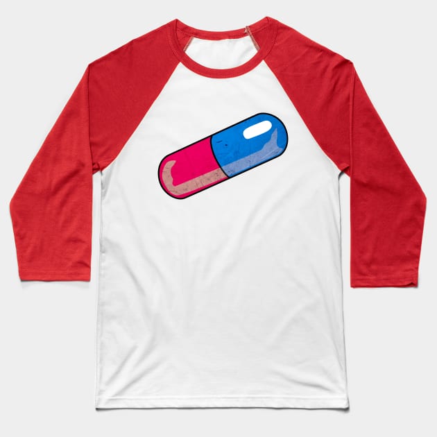 Kaneda pill Baseball T-Shirt by RedSheep